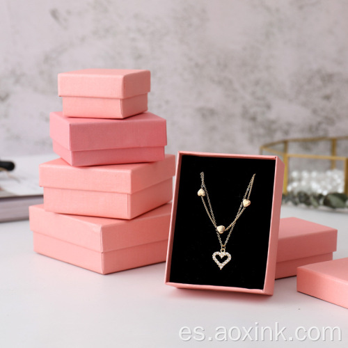 Jewelry Cajas de embalaje de empaquetado Cajón de embalaje con logotipo